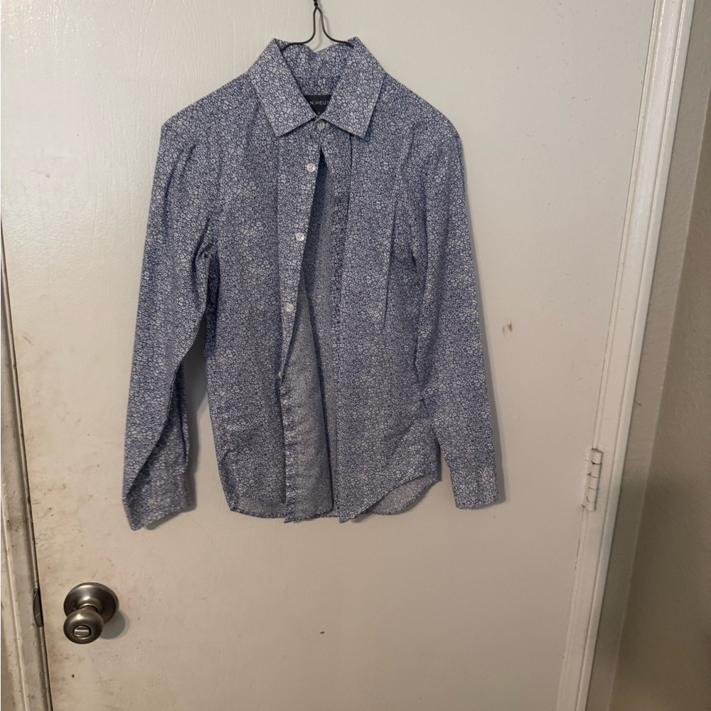 Van Heusen Kids Blue Button Down Shirt